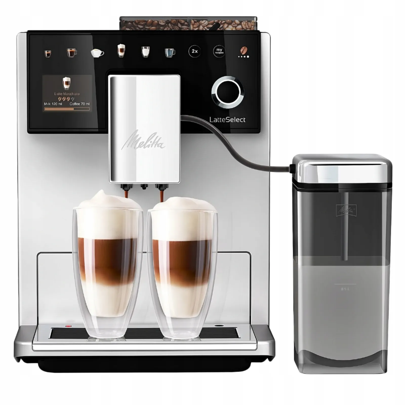 Кофемашина Melitta F 630-211 Latte Select